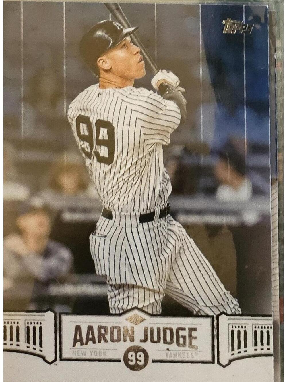 Aaron Judge [Blue variant] #AJ-23 (2018 Topps Aaron Judge Highlights) 100/100
